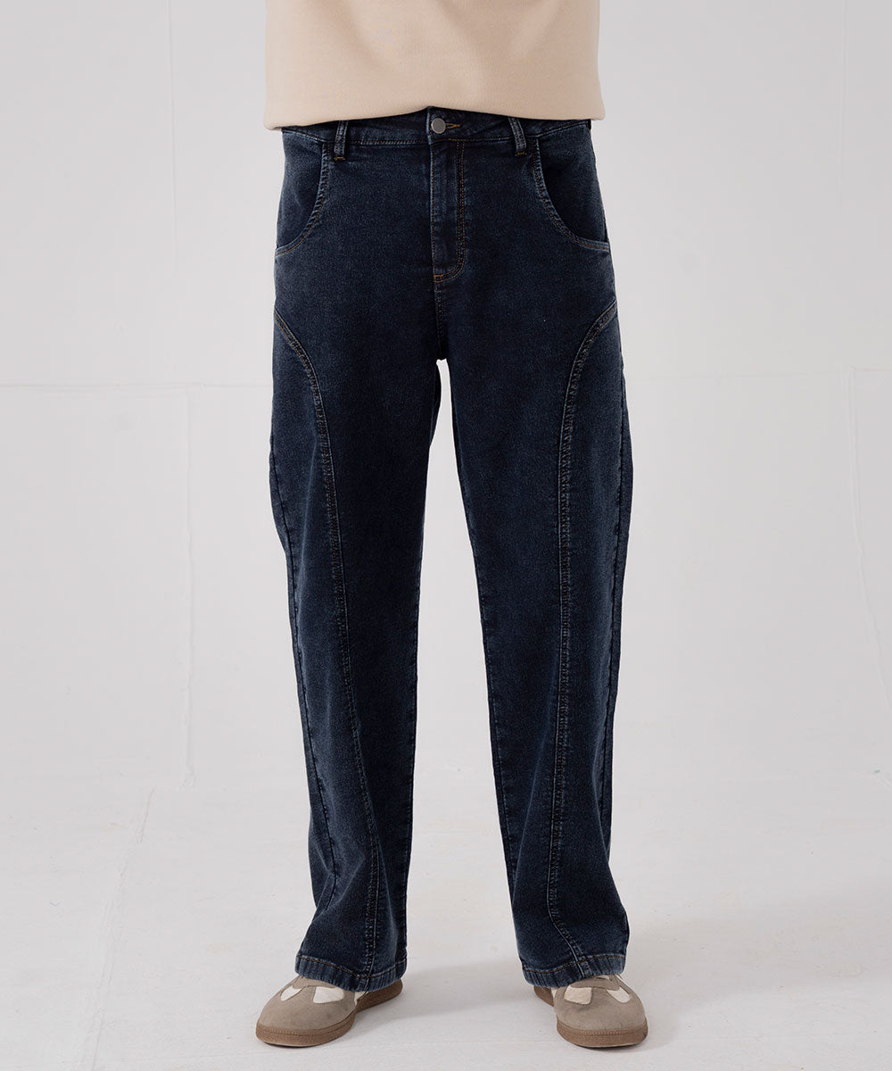 Lowlight Indigo Knitted Pants - Halo Retail