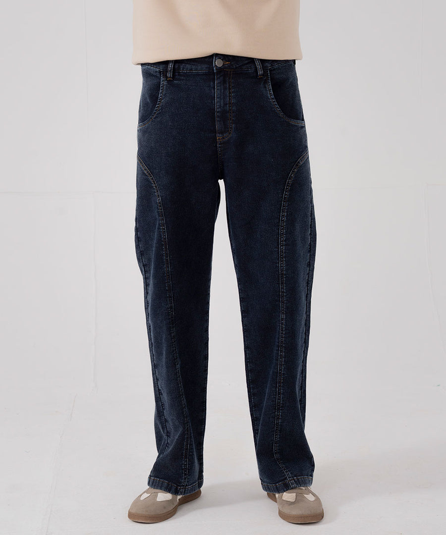 Lowlight Indigo Knitted Pants - Halo Retail