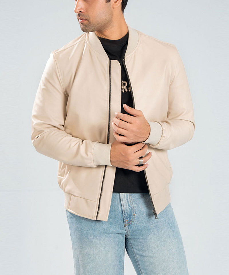 Faux Leather Jacket