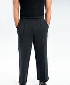 Black Scuba Trousers
