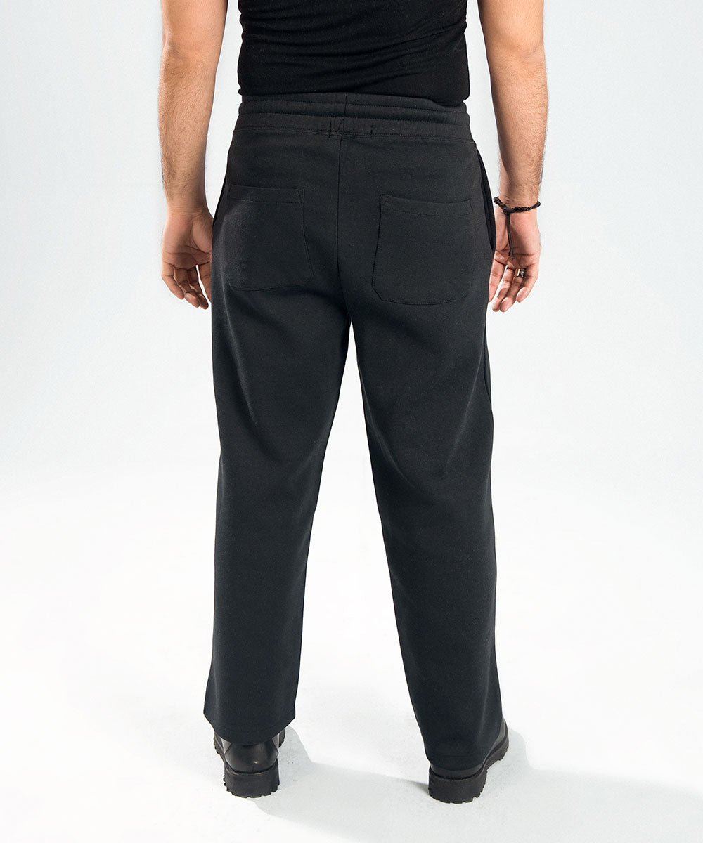 Black Scuba Trousers