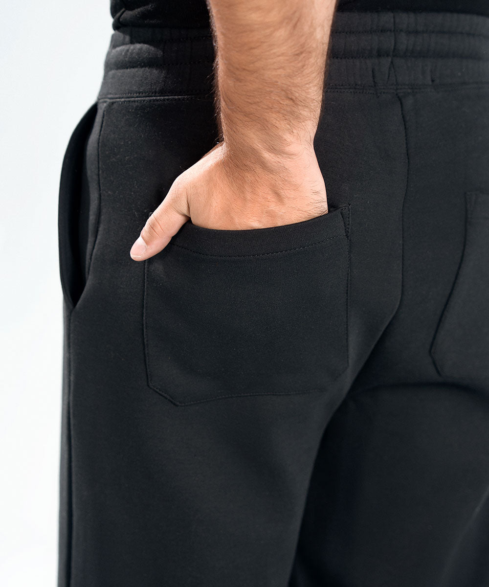 Black Scuba Trousers