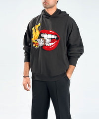 Flaming Cigar Hoodie