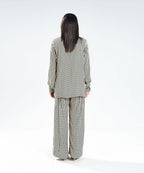 Striped Wide Trousers