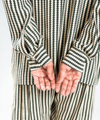 Geometric Striped Shirt