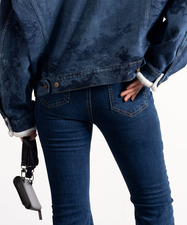 Flared High Waist Jeans - Halo Retail