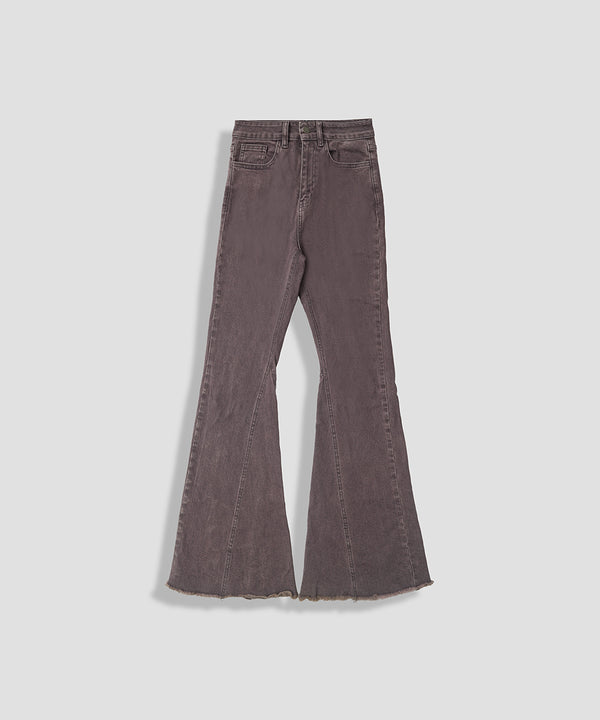 Boot-Cut High Waist Pants - Halo Retail
