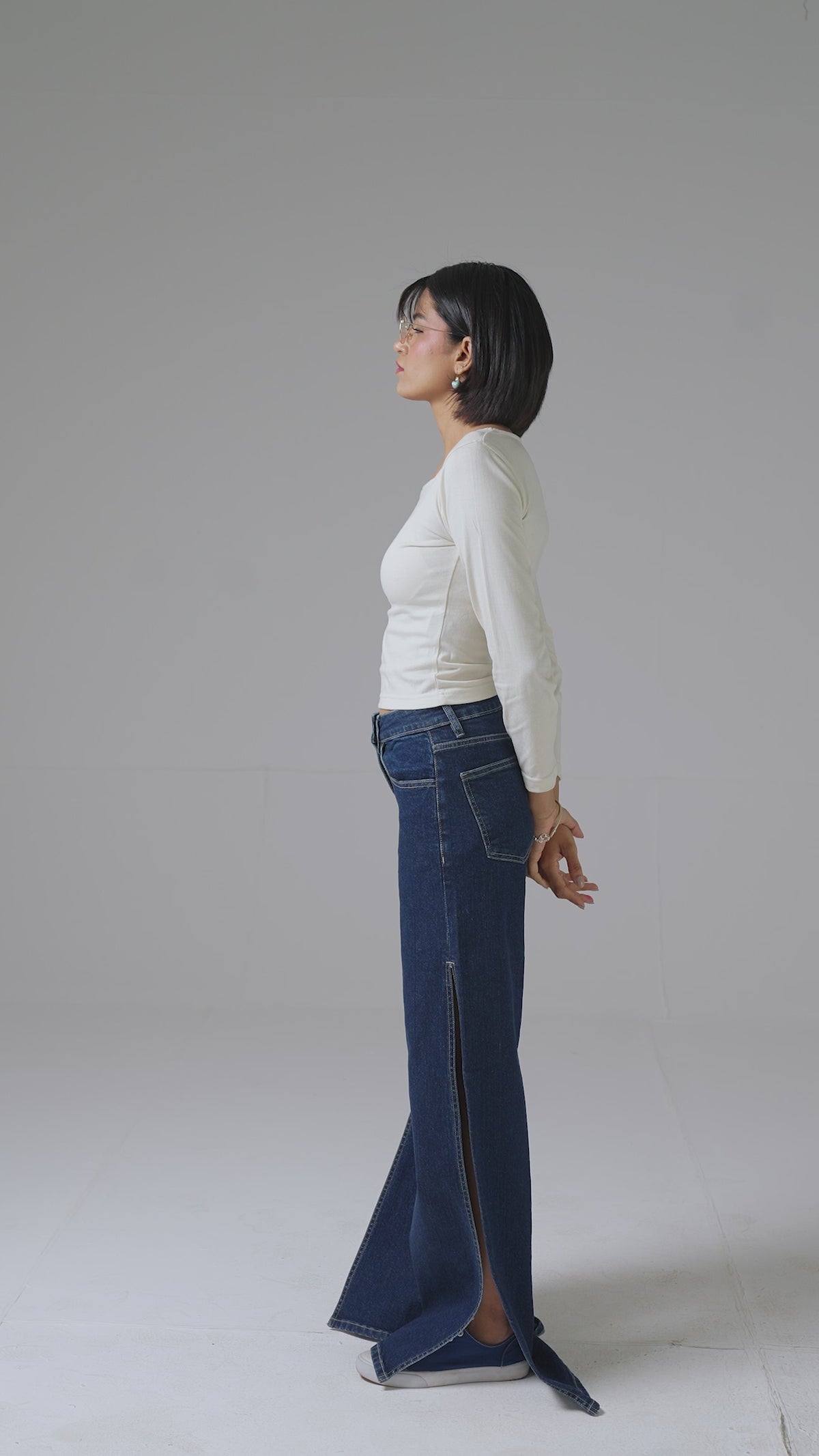 Snip Side Jeans